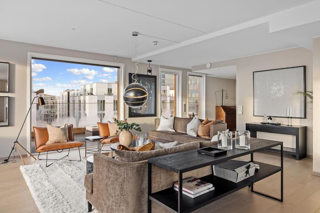 Apartamento Luxury Penthouse In Oslo, Fjord View, Jacuzzi And Huge Terrasse Oslo