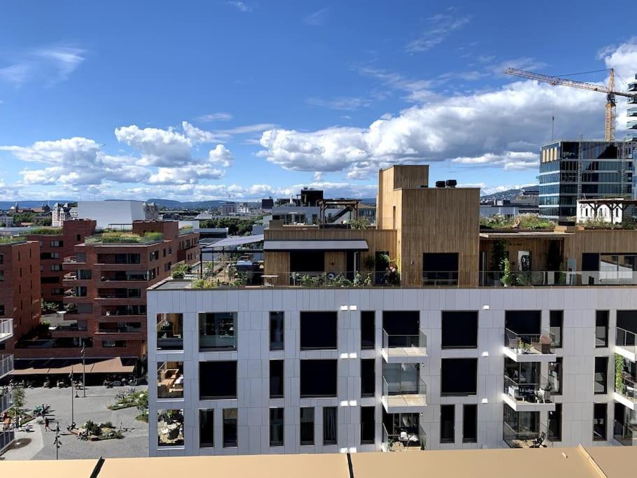 Luxury Penthouse In Oslo, Fjord View, Jacuzzi And Huge Terrasse Apartamento Oslo