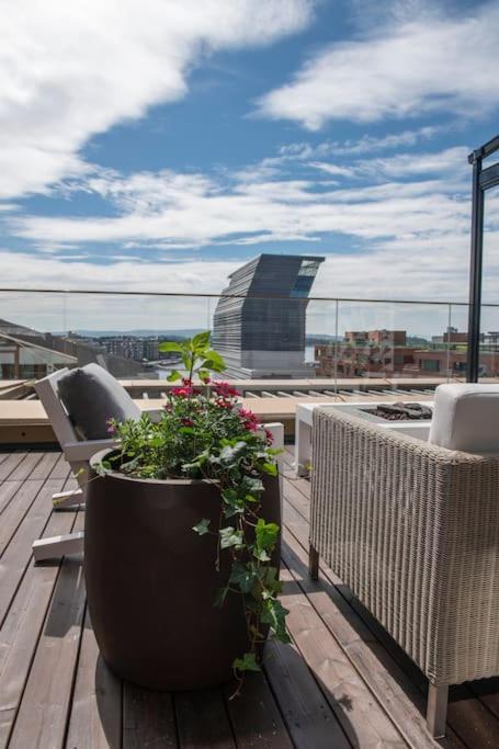 Apartamento Luxury Penthouse In Oslo, Fjord View, Jacuzzi And Huge Terrasse Oslo